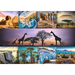 Galeria - zdjęcie nr. 3 - Puzzle 1000 Kolaż Afryka 10792