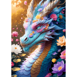 Galeria - zdjęcie nr. 2 - Puzzle 1000 Kolorowy Smok 10953