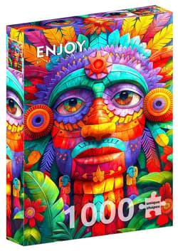 Puzzle 1000 Kolorowy totem