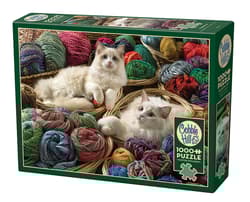 Puzzle 1000 Koty rasy Ragdoll 112233