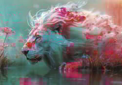 Galeria - zdjęcie nr. 2 - Puzzle 1000 Król zwierząt 113454