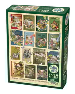 Puzzle 1000 Książki przyrodnicze 113125