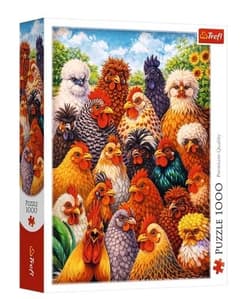 Puzzle 1000 Kury TREFL