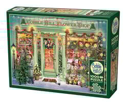 Puzzle 1000 Kwiaciarnia w świątecznym wystroju 113021