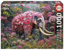 Puzzle 1000 Kwiatowy Słoń 113448