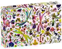 Puzzle 1000 Kwiaty i ważki