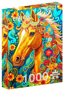 Puzzle 1000 Kwitnąca końska grzywa