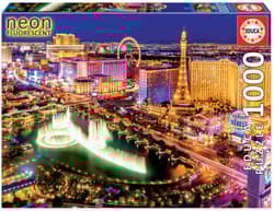 Puzzle 1000 Las Vegas fluorescencyjne 109551
