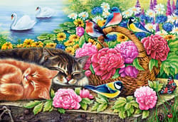Galeria - zdjęcie nr. 2 - Puzzle 1000 Leniwa niedziela C-104765-2