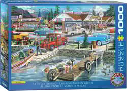 Puzzle 1000 Let's Go Fishing by Ken Zylla 6000-5868
