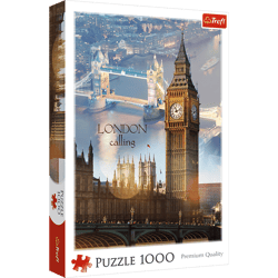 Puzzle 1000 Londyn o świcie 10395 - Trefl