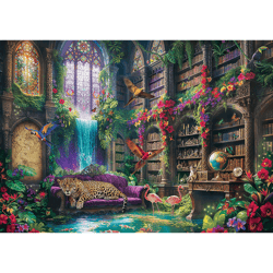 Galeria - zdjęcie nr. 2 - Puzzle 1000 Magiczna biblioteka 10975
