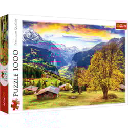 Puzzle 1000 Malownicza alpejska wioska 10775