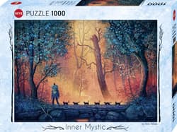 Puzzle 1000 Mistyczny świat, Marsz przez las