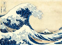 Galeria - zdjęcie nr. 2 - Puzzle 1000 Museum Hokusai Wielka fala w Kanagawie 39378
