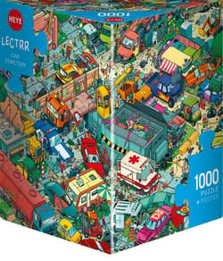 Puzzle 1000 Na złomowisku (Puzzle+plakat)