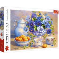 Puzzle 1000 Niebieski bukiet 10466