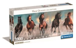 Puzzle 1000 Panorama Compact Horses 39875