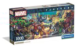 Puzzle 1000 Panorama Compact Marvel Heroes vs. Villains 37056