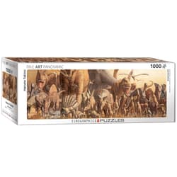 Puzzle 1000 panoramic Dinosaurs by Haruo Takino 6010-4650