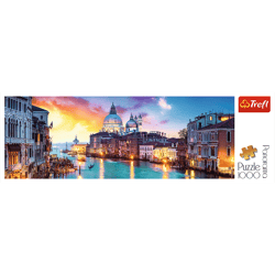 Galeria - zdjęcie nr. 2 - Puzzle 1000 panoramiczne Canal Grande Wenecja 29037
