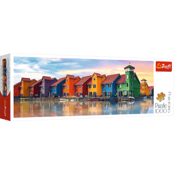 Puzzle 1000 panoramiczne Groningen Holandia 29034