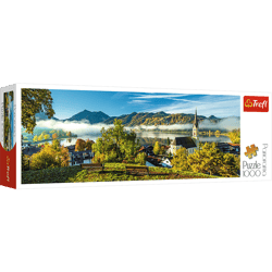 Puzzle 1000 panoramiczne Nad jeziorem Schliersee 29035