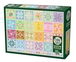 Puzzle 1000 Patchwork z gwiazdami 112196