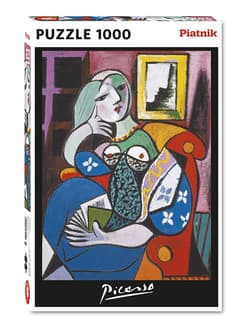 Puzzle 1000 Picasso kobieta z książką