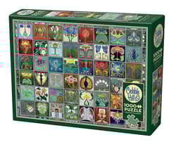 Puzzle 1000 Płytki w stylu secesyjnym 113598