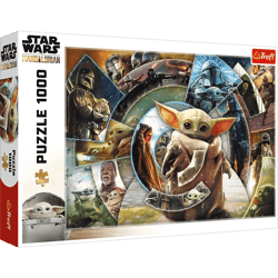 Puzzle 1000 Podróż Grogu Disney 10906