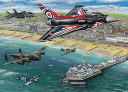 Galeria - zdjęcie nr. 2 - Puzzle 1000 Pokazy lotnicze nad Eastbourne Anglia 113720