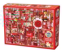Puzzle 1000 Pomaluj mój świat na kolor czerwony 112207
