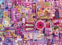 Galeria - zdjęcie nr. 2 - Puzzle 1000 Pomaluj mój świat na kolor fioletowy