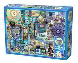Puzzle 1000 Pomaluj mój świat na kolor niebieski 112211