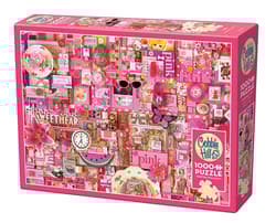 Puzzle 1000 Pomaluj mój świat na kolor różowy 112206