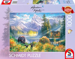 Puzzle 1000 PQ Abraham hunter górska sielanka 114380