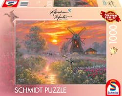 Puzzle 1000 PQ abraham hunter spokojny wieczór 114381