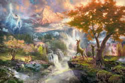 Galeria - zdjęcie nr. 2 - Puzzle 1000 PQ Bambi Disney T.Kinkade 107253