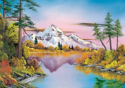Galeria - zdjęcie nr. 2 - Puzzle 1000 PQ Bob Ross Odbicie w tafli wody 111722