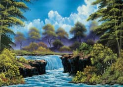 Galeria - zdjęcie nr. 2 - Puzzle 1000 PQ Bob Ross Wodospad w dolinie 111725