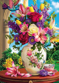 Galeria - zdjęcie nr. 2 - Puzzle 1000 PQ Bukiet kwiatów 114005
