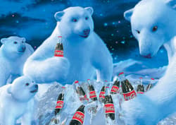 Galeria - zdjęcie nr. 2 - Puzzle 1000 PQ COCA-COLA Niedźwiedzie polarne 109961