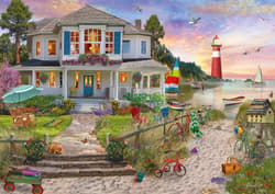 Galeria - zdjęcie nr. 2 - Puzzle 1000 PQ Dom na plaży 110828