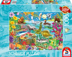 Puzzle 1000 PQ Flora i fauna wybrzeży 114397
