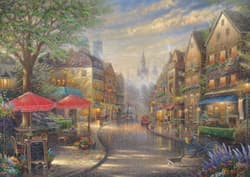 Galeria - zdjęcie nr. 2 - Puzzle 1000 PQ Kawiarenka w Monachium T.Kinkade 109416