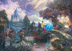 Galeria - zdjęcie nr. 2 - Puzzle 1000 PQ Kopciuszek Disney T.Kinkade 106296