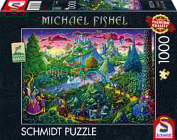 Puzzle 1000 PQ Michael Fishel Baśniowy Świat 113973