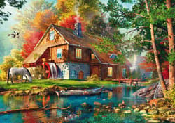 Galeria - zdjęcie nr. 2 - Puzzle 1000 PQ Młyn wodny piękną jesienią 113688