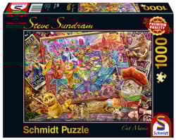 Puzzle 1000 PQ Muzykalne koty S. Sundram 111117